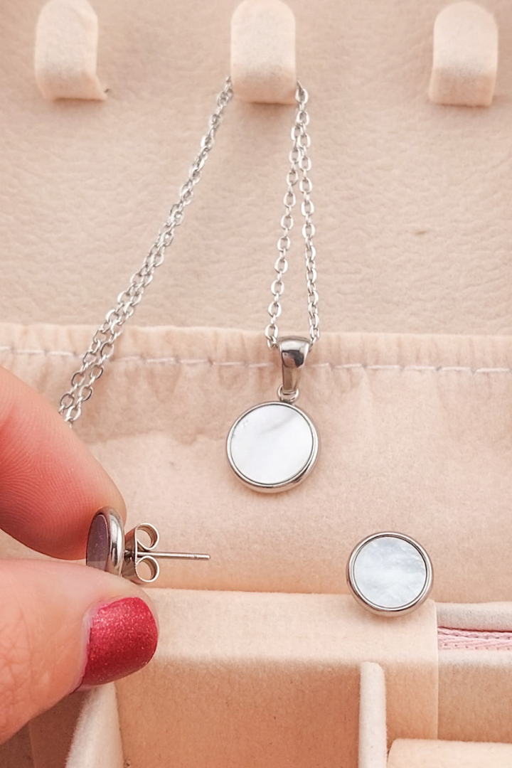 Juego Dama Acero 25697