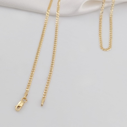Cadena Grumet Maciza 45cm/2mm Oro 10k Italia 25779