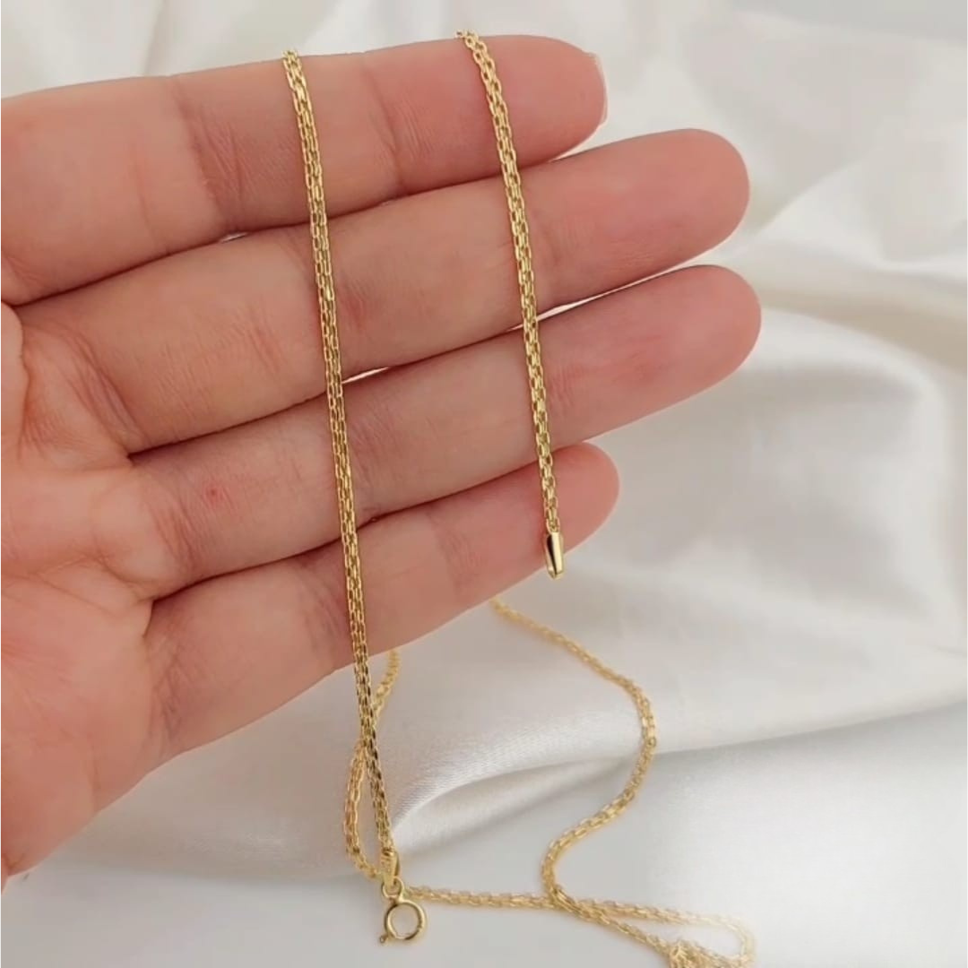 Cadena Dama 50cm Oro 10k Italia 25777