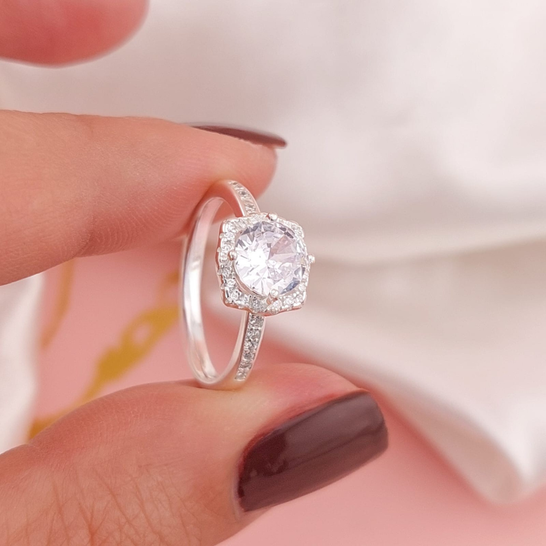 Anillo Compromiso Plata 925 210000024659v