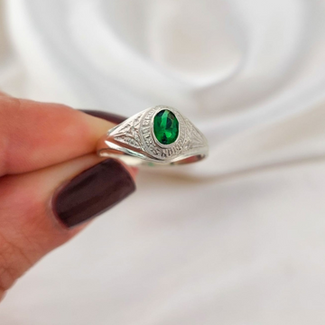 Anillo Graduación Sexto Plata 925 25154
