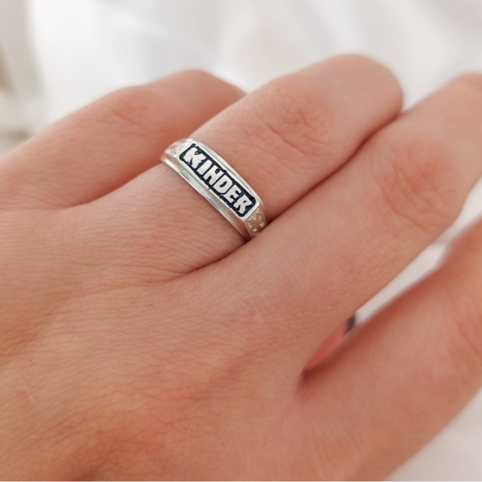 Anillo Kinder Plata 925 23561