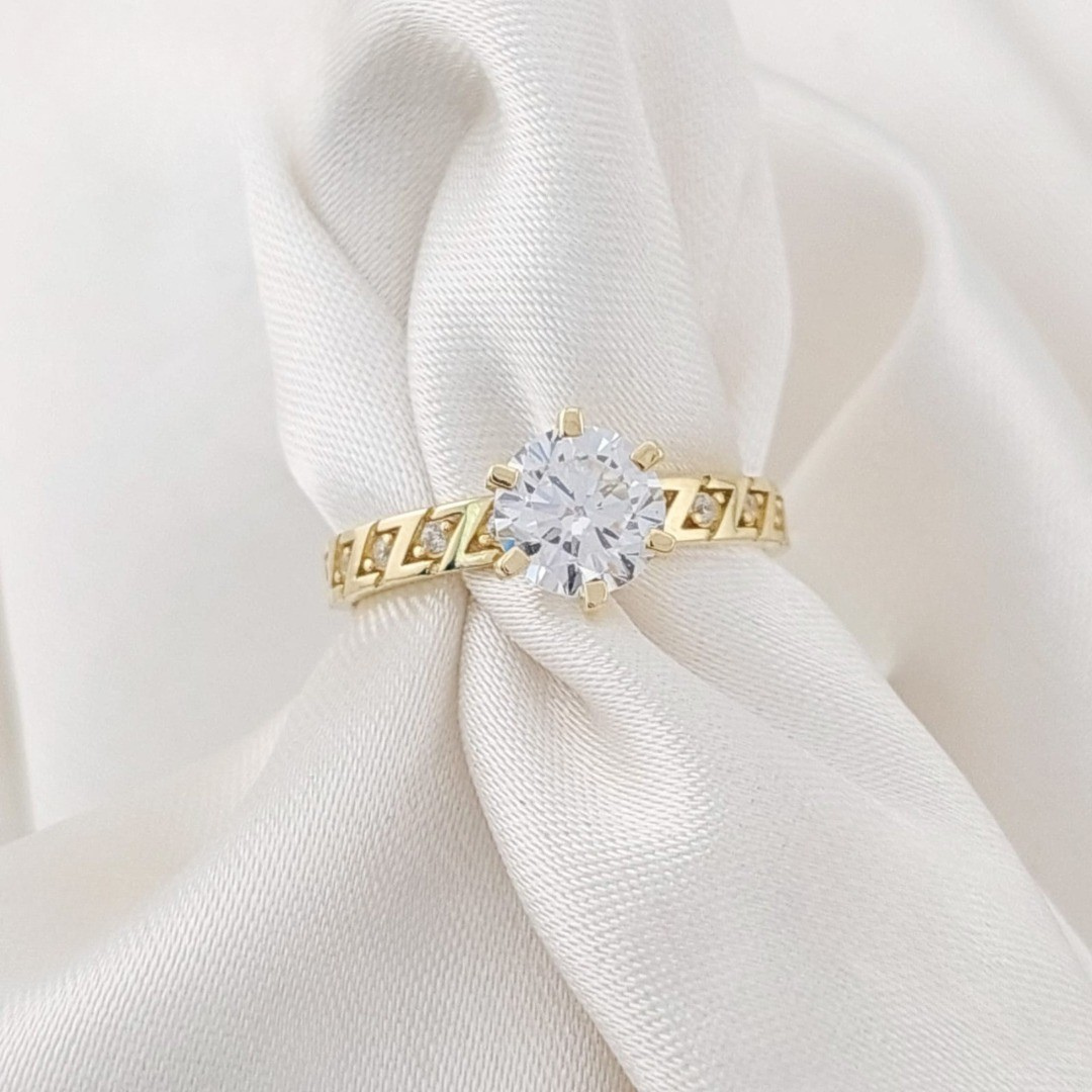 Anillo Compromiso Promesa Oro 10k 26401