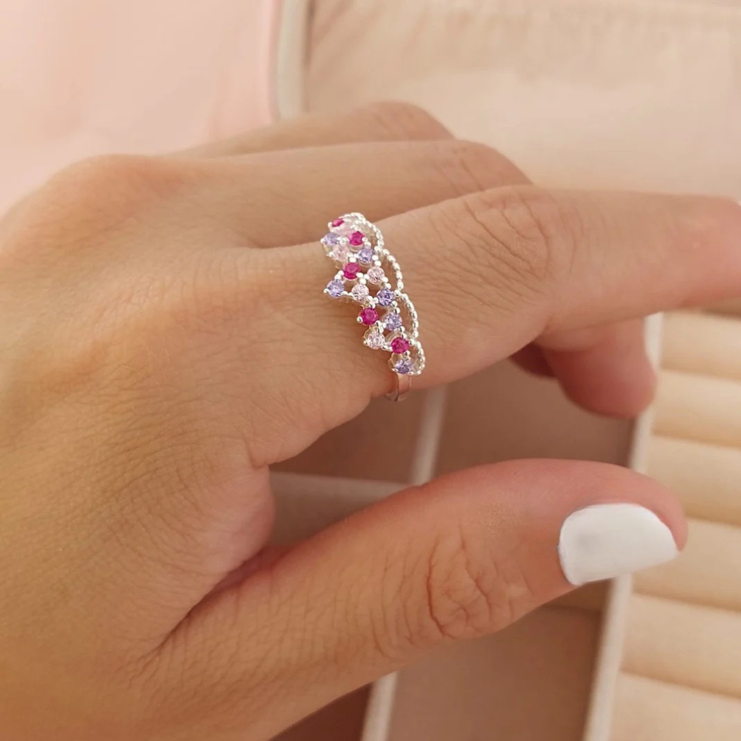 Anillo Corona Dama Plata 925 26464