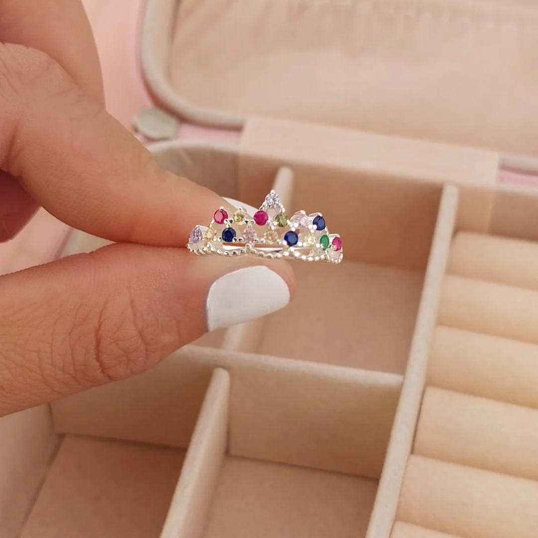 Anillo Corona Dama Plata 925 26463