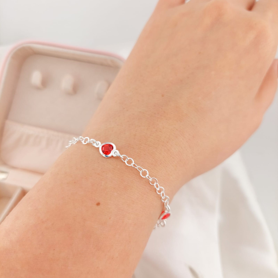 Pulsera Dama 18.5cm Plata 925 26192