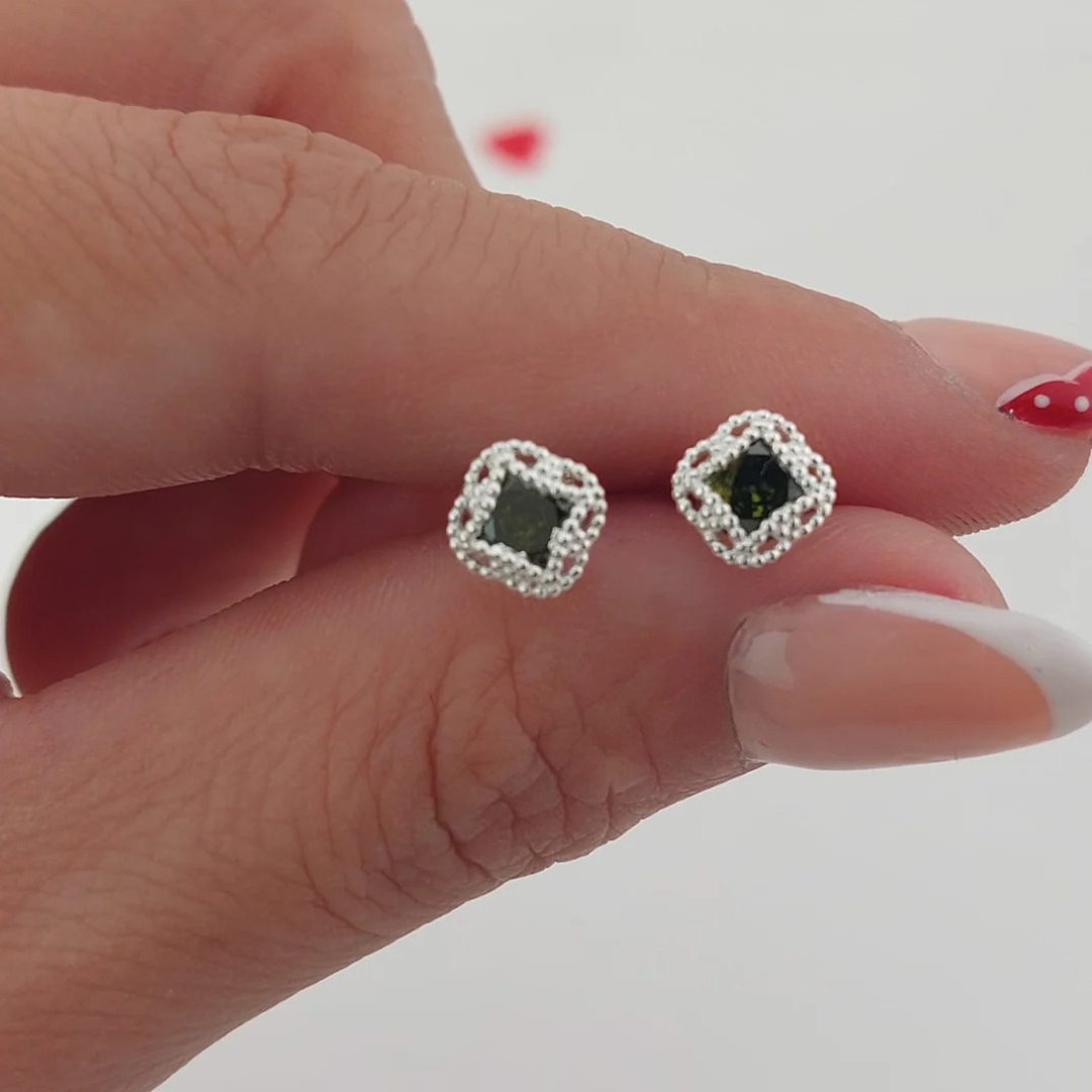 Aretes 6mm Plata 925 26598