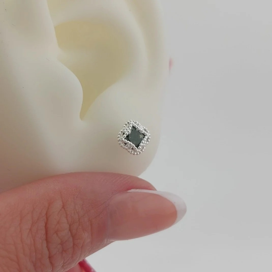 Aretes 6mm Plata 925 26598