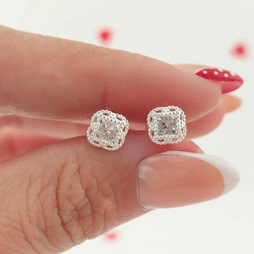Aretes 6mm Plata 925 26593