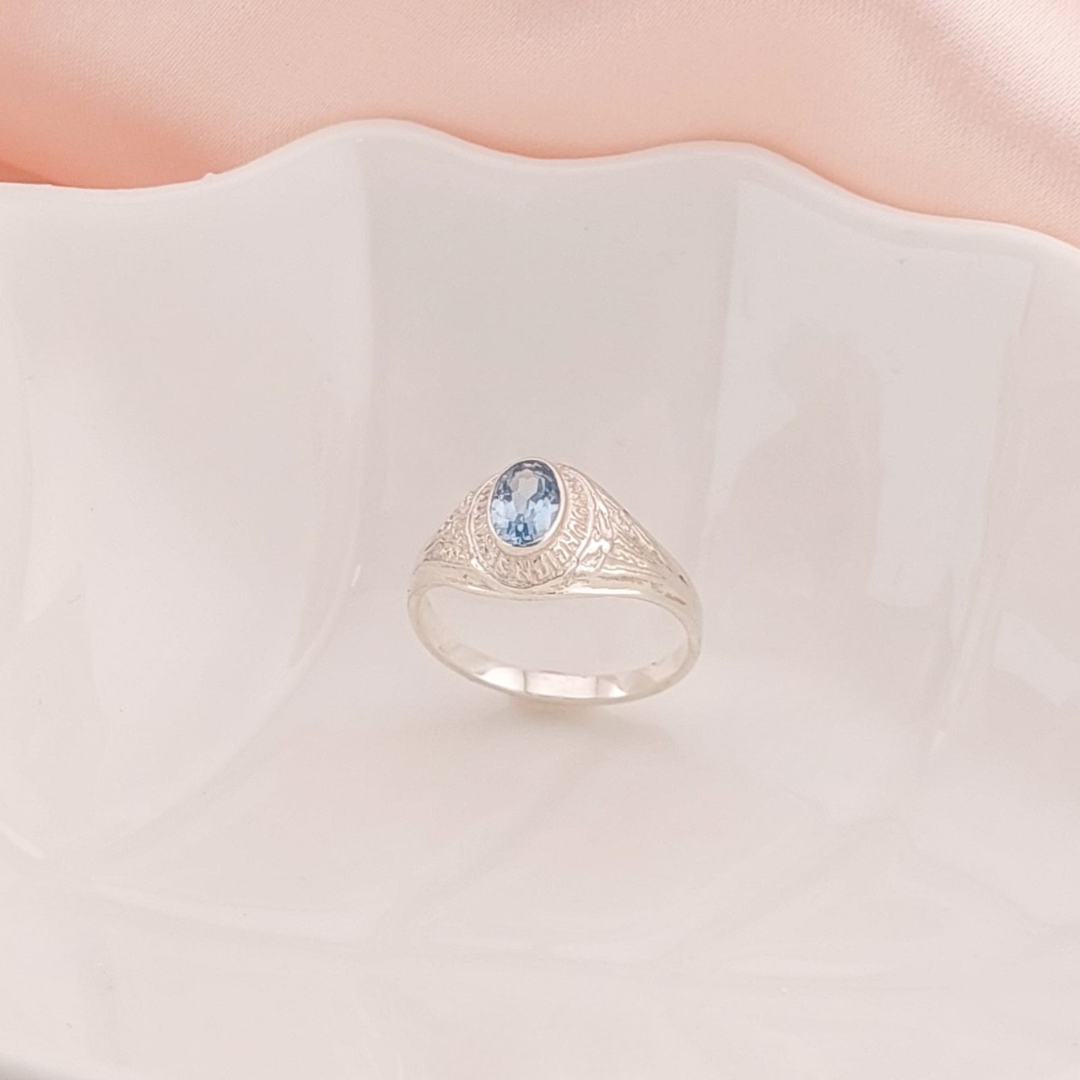 Anillo Graduación Plata 925 25153