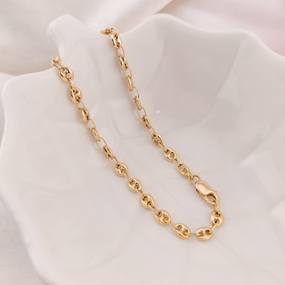 Pulsera 19cm X 4mm Oro 10k 2.9g 210000019815