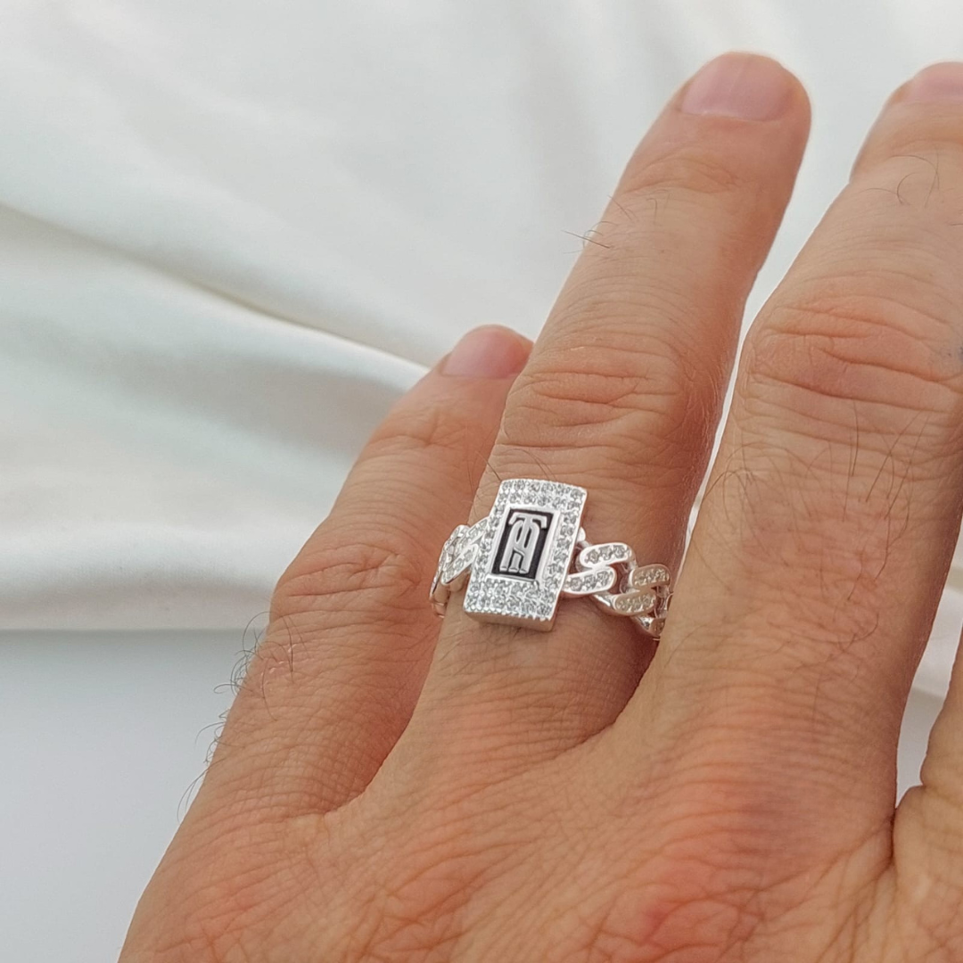 Anillo Hombre Plata 925 25271