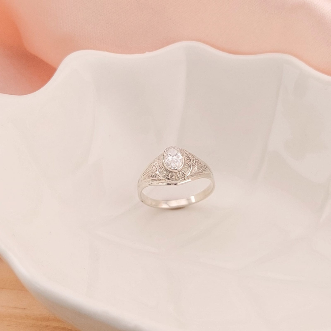 Anillo Graduación Sexto Plata 925 25146