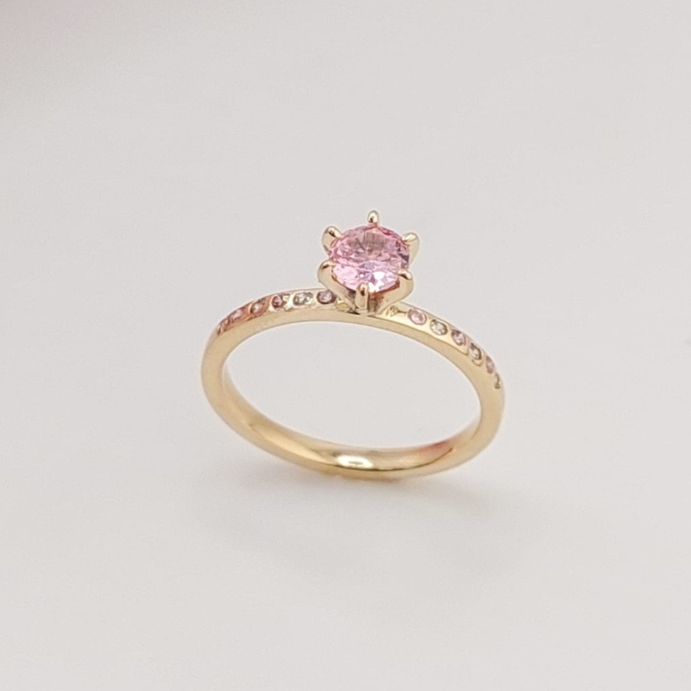 Anillo Dama Oro 10k 2g 25444