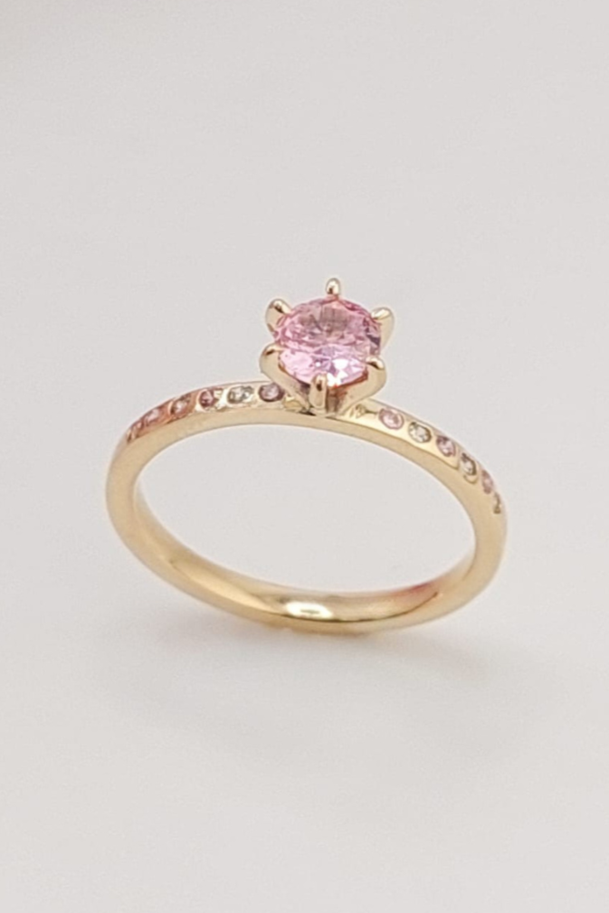 Anillo Dama Oro 10k 2g 25444