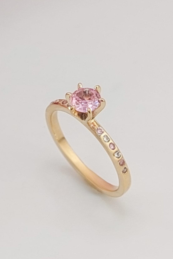 Anillo Dama Oro 10k 2g 25444