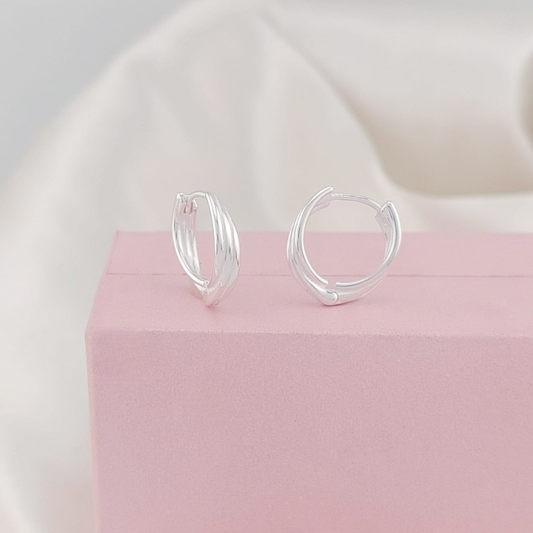 Huggies 13mm Plata 925 26430