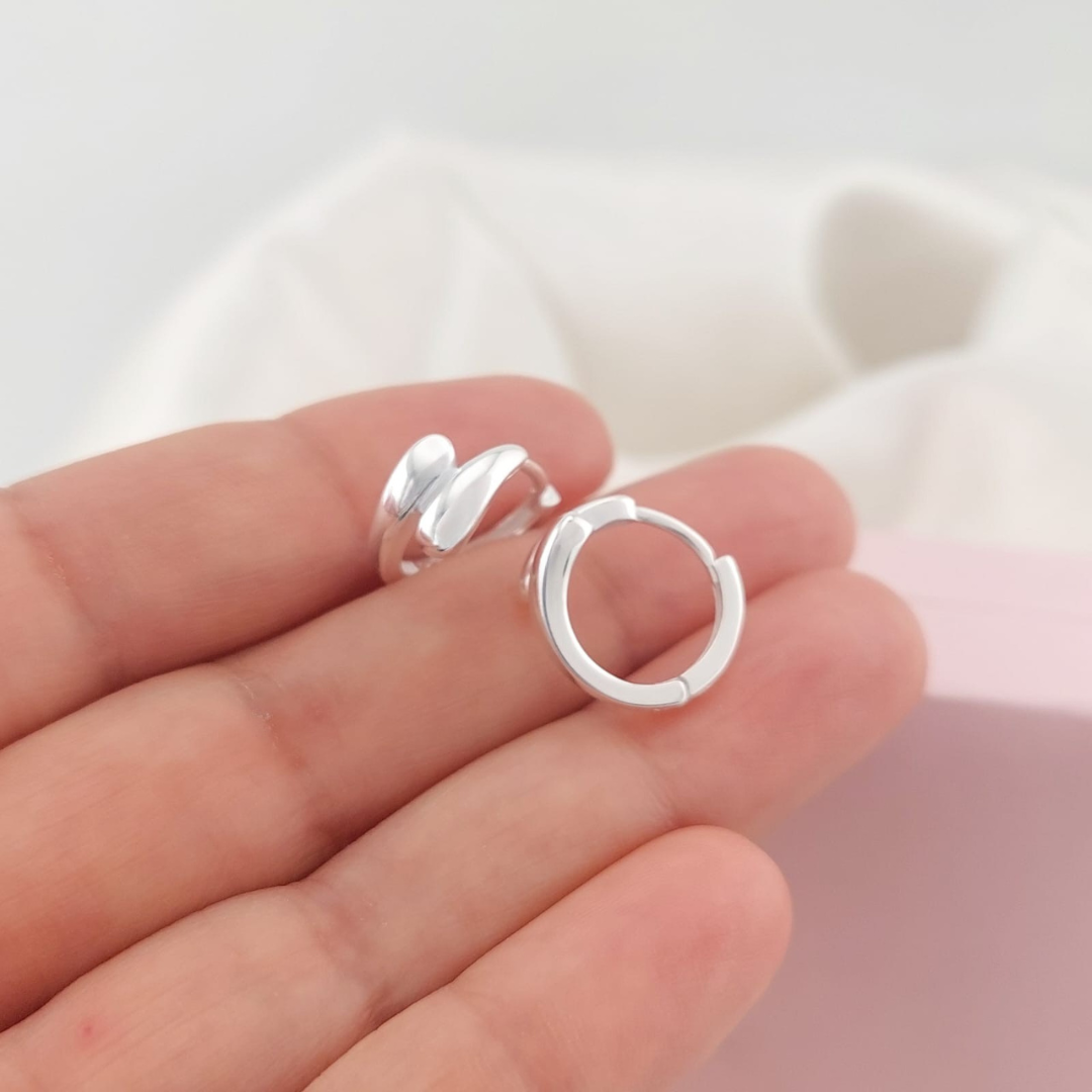 Huggies 13mm Plata 925 26435
