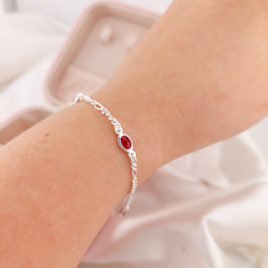 Pulsera Dama 18.5cm Plata 925 26190