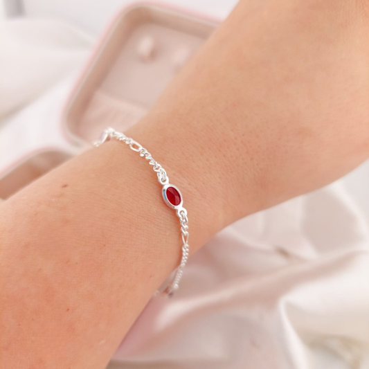 Pulsera Dama 18.5cm Plata 925 26190