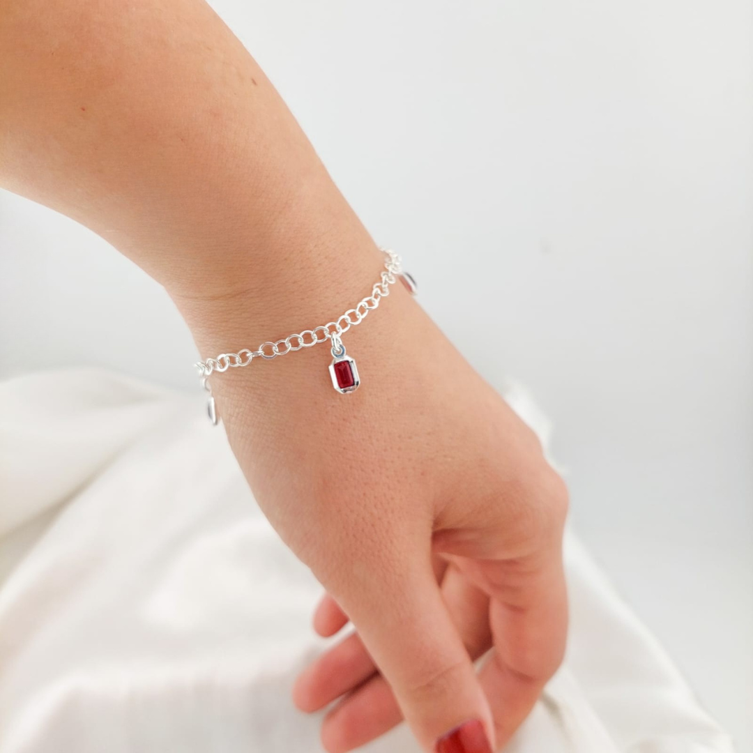 Pulsera Dama 18cm Plata 925 26184