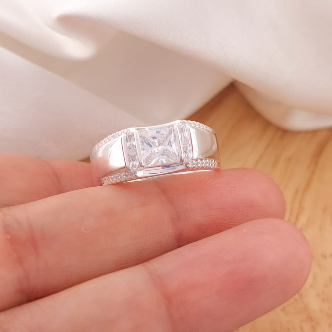 Anillo para Hombre Plata 925 26266