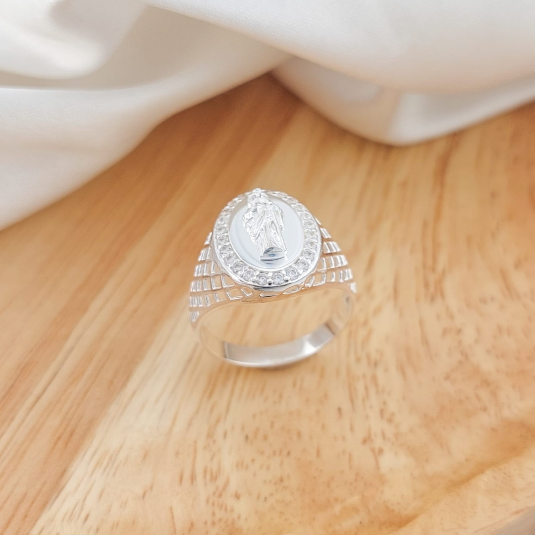Anillo San Judas Plata 925 26293