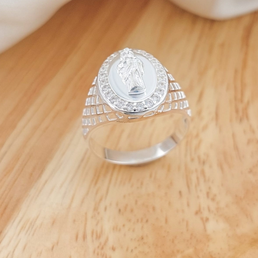 Anillo San Judas Plata 925 26293