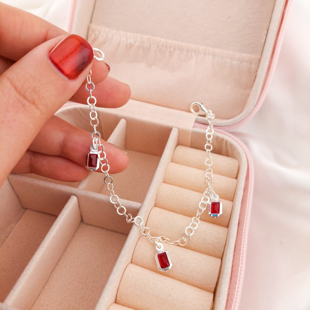 Pulsera Dama 18cm Plata 925 26184