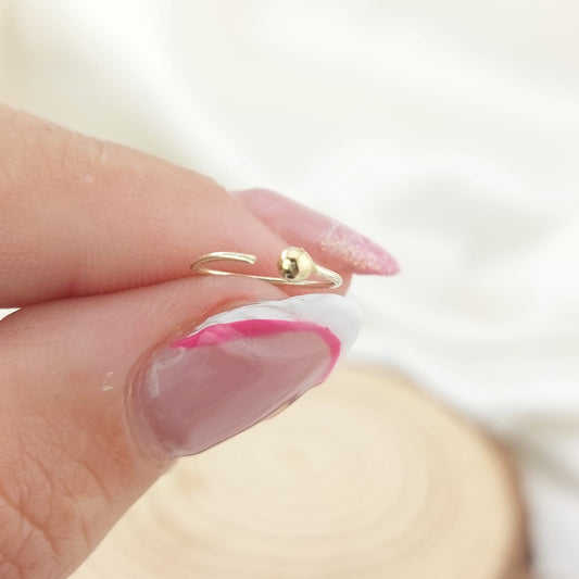 Pearcing Nariz Bolita Oro 10k 26998