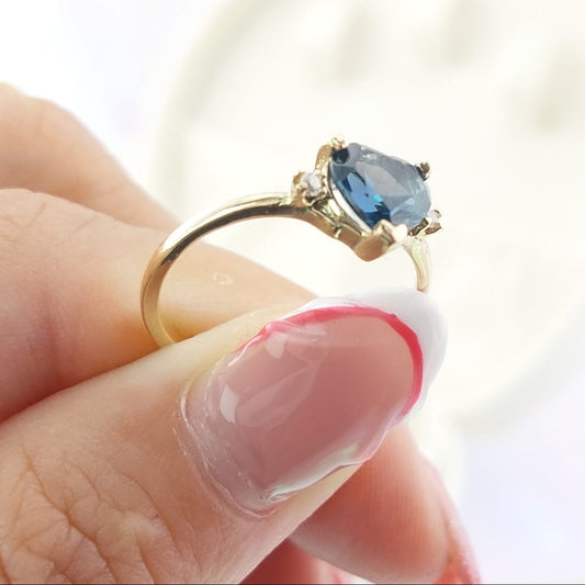 Anillo Promesa CZ Oro 10k 1.7g CR 27071
