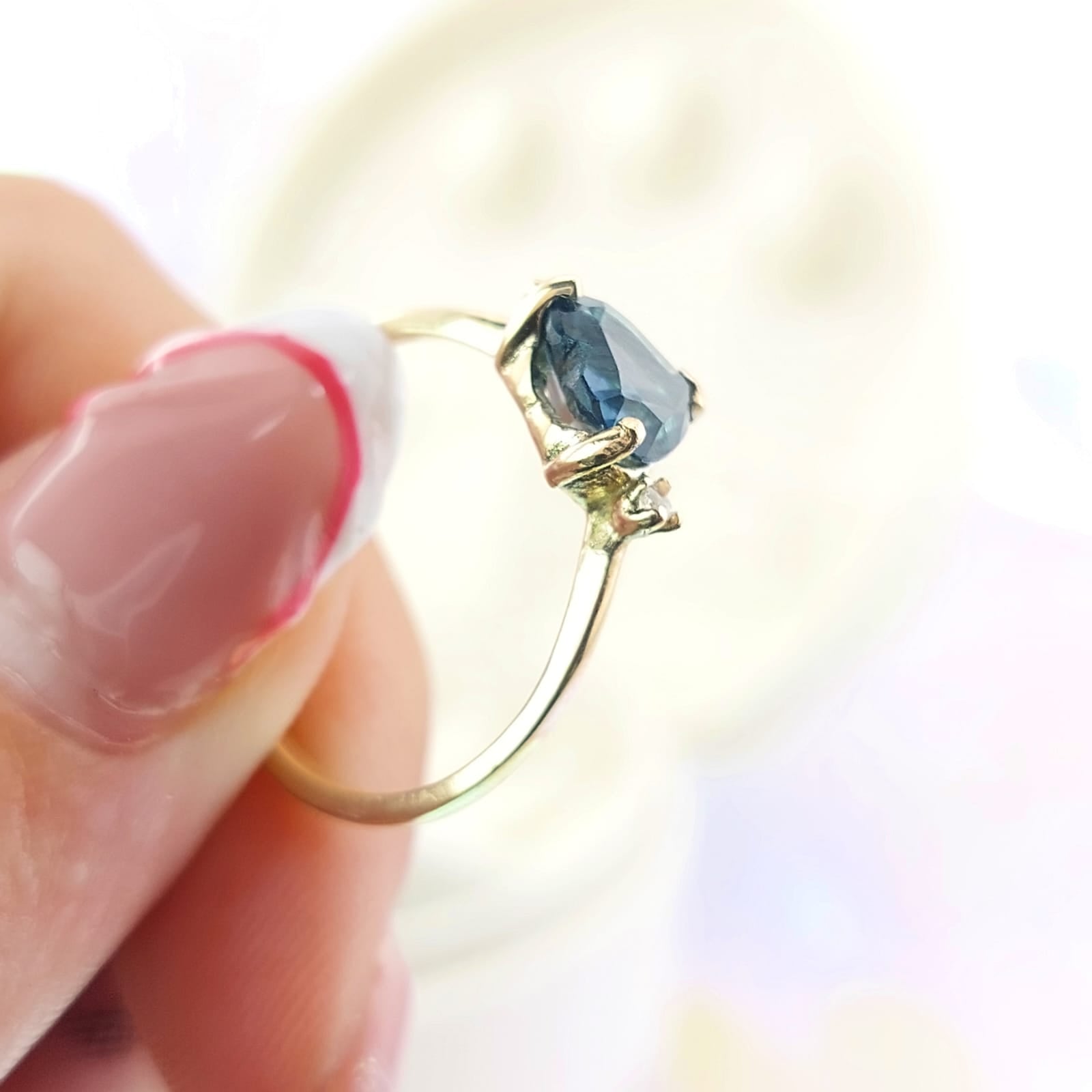 Anillo Dama Promesa CZ Oro 10k 1.7g CR 27071