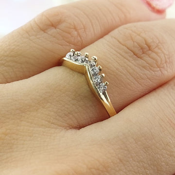 Anillo Dama CZ Oro 10k 1.8g CR 27069