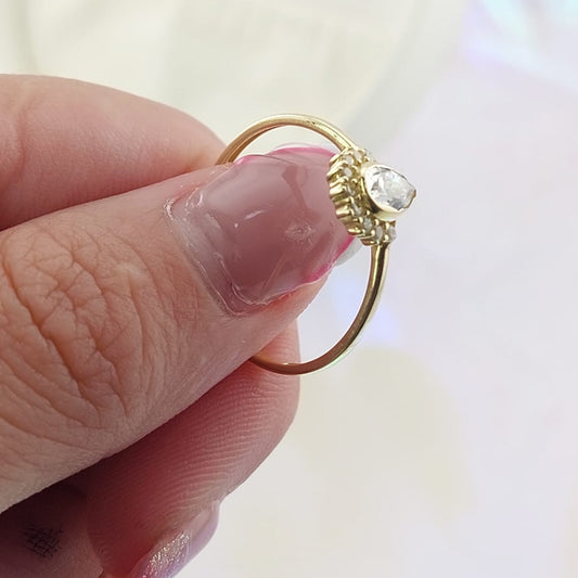 Anillo Dama Oro 10k 27053