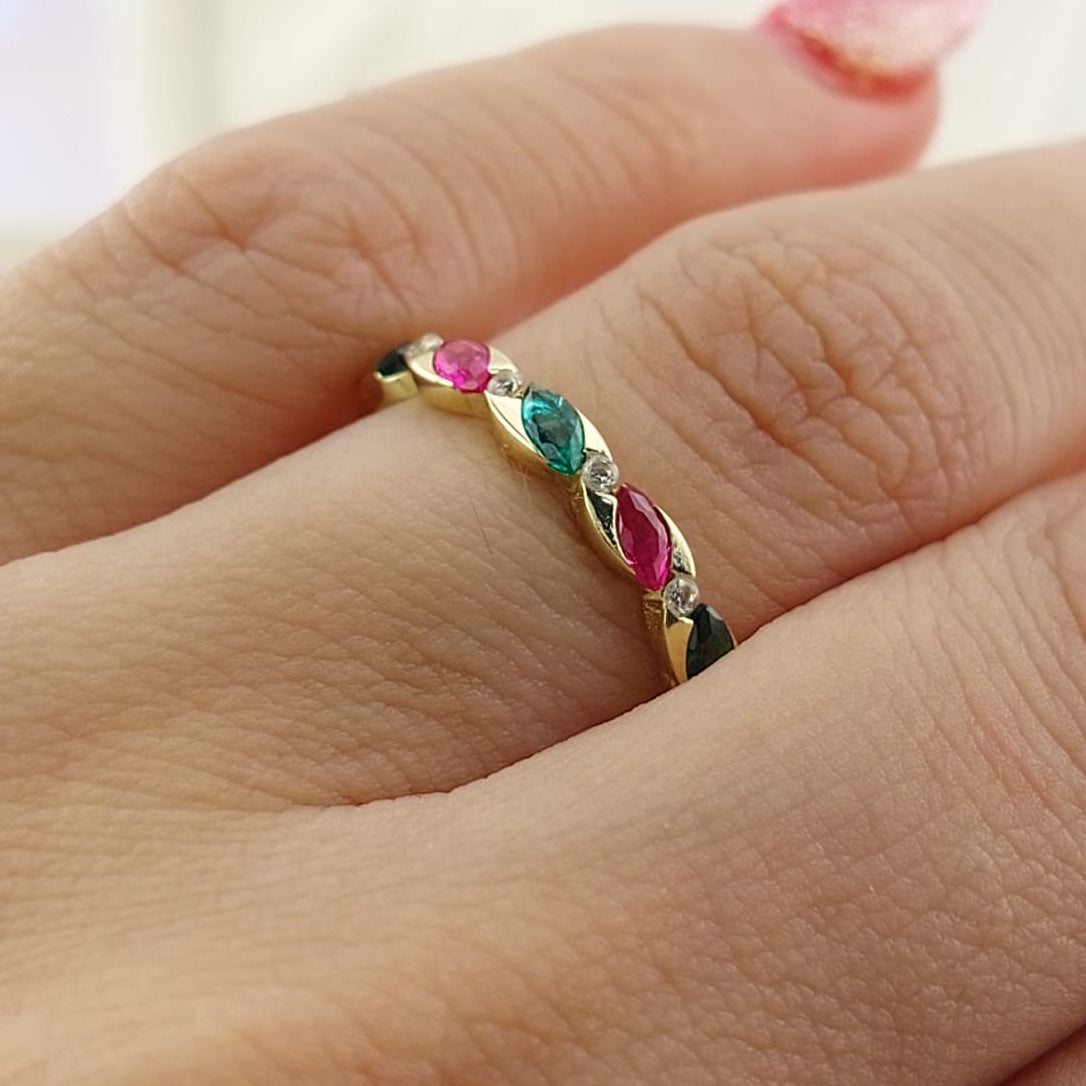 Anillo Dama Oro 10k 27055