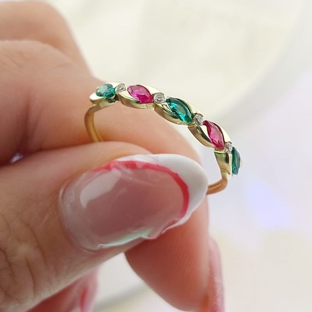 Anillo Dama Oro 10k 27055