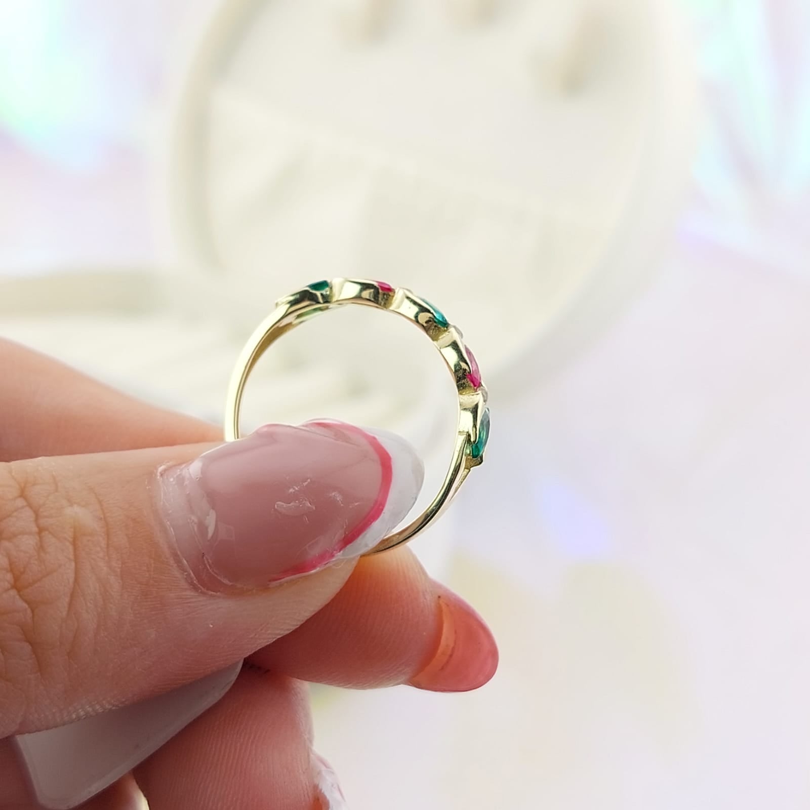 Anillo Dama Oro 10k 27055