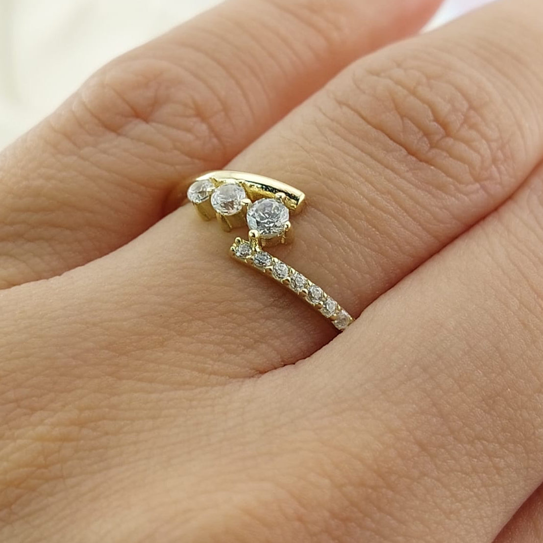 Anillo Dama Oro 10k 27054
