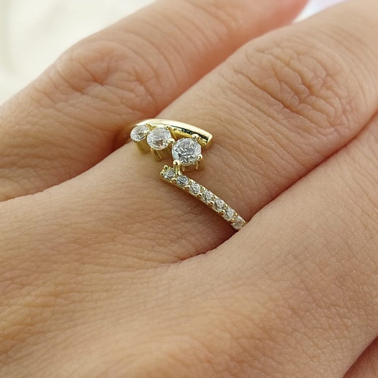 Anillo Dama Oro 10k 27054