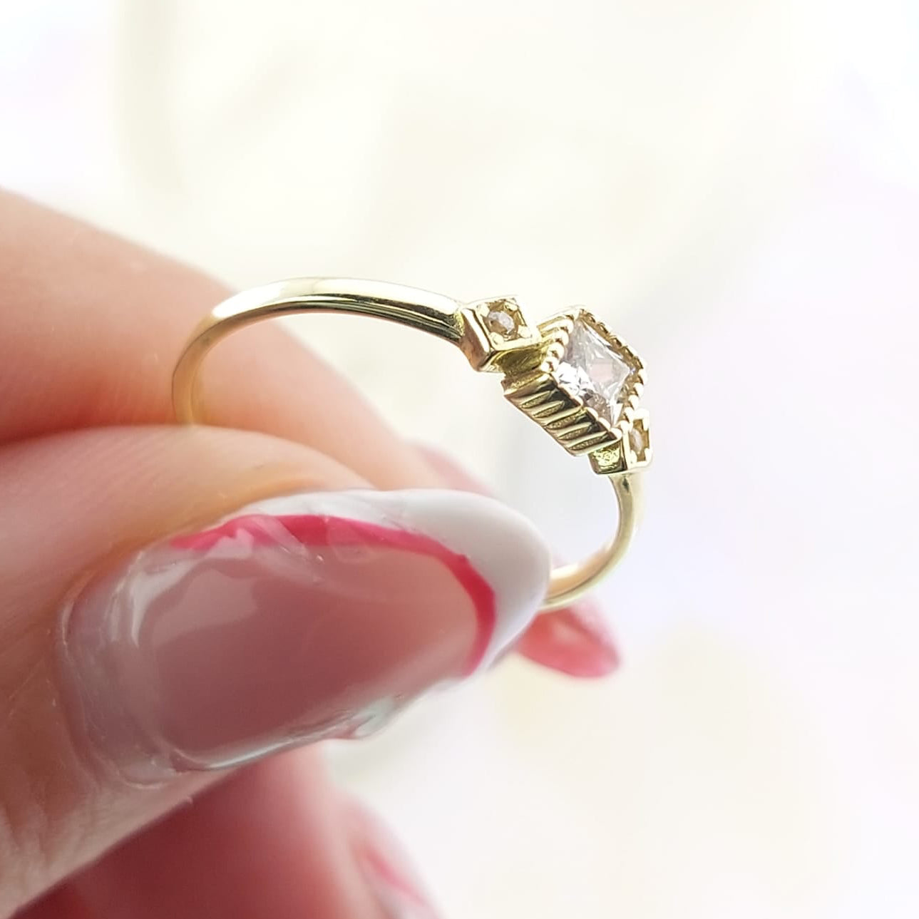 Anillo Compromiso Promesa Oro 10k 27060