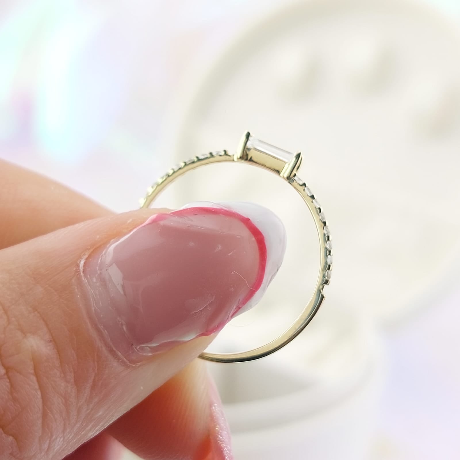 Anillo Dama Promesa Oro 10k 27048