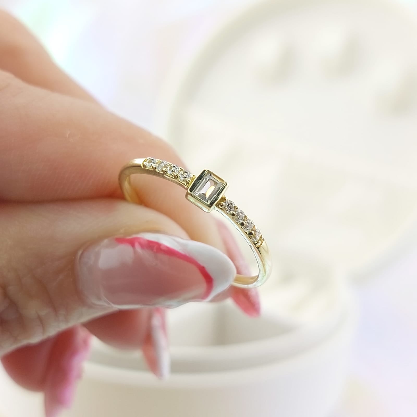 Anillo Compromiso Promesa Oro 10k 27058