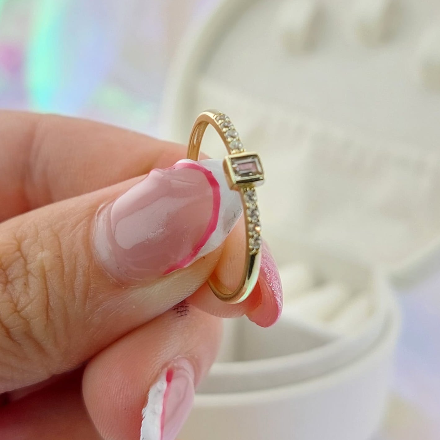 Anillo Compromiso Promesa Oro 10k 27058