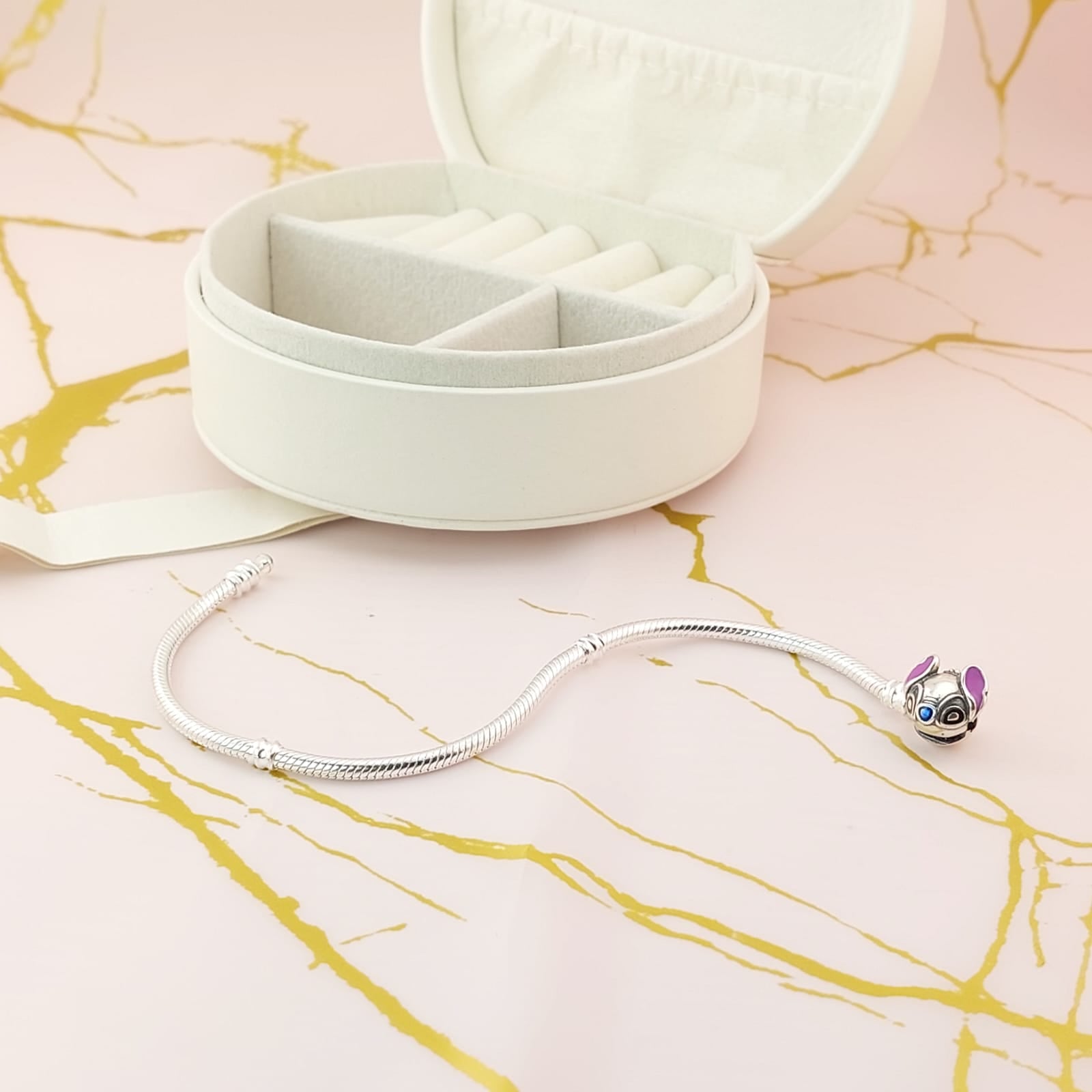 Pulsera Charms Rígida Plata 925 27099