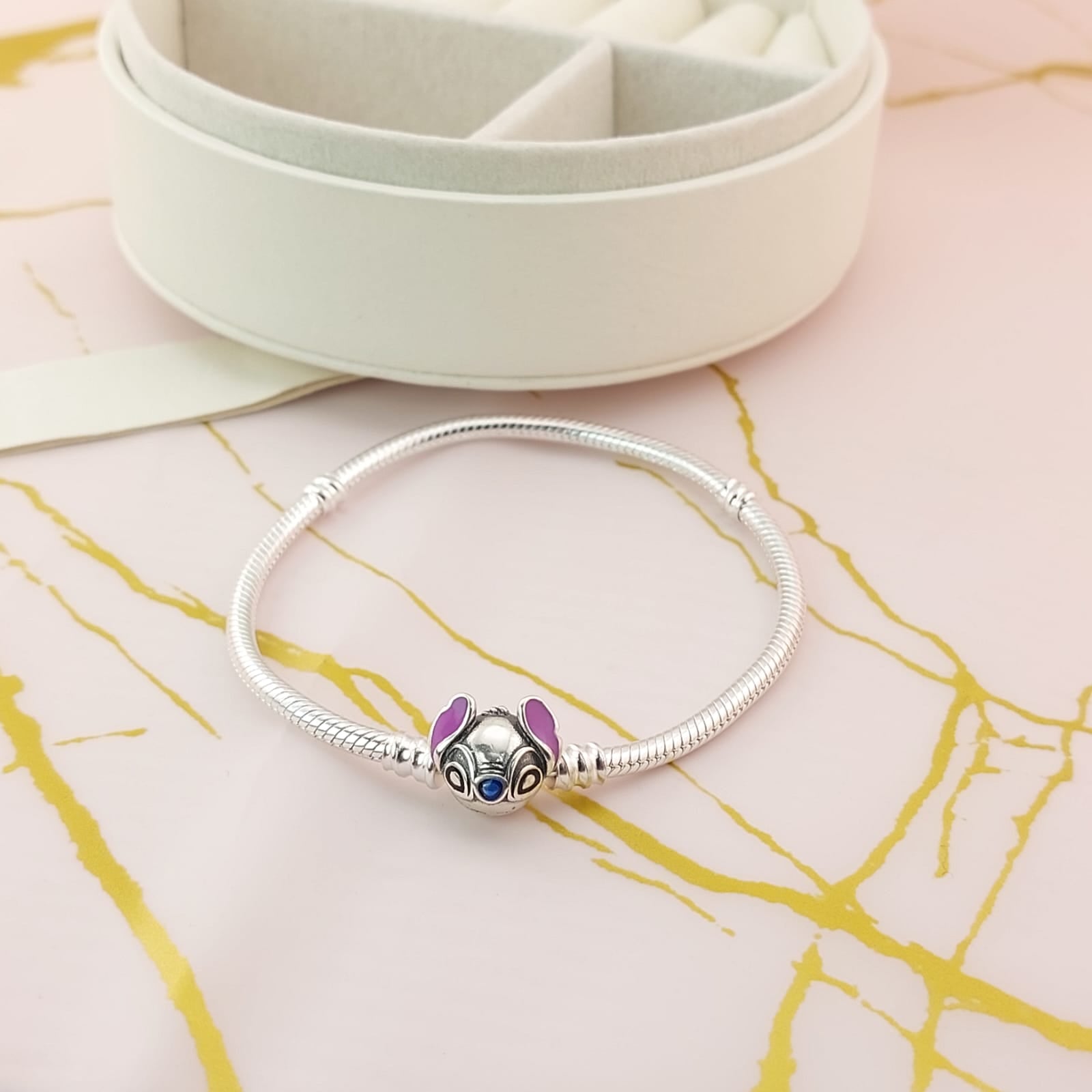 Pulsera Charms Rígida Plata 925 27099