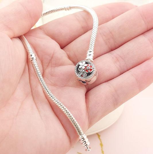 Pulsera Charms Rígida Plata 925 27097