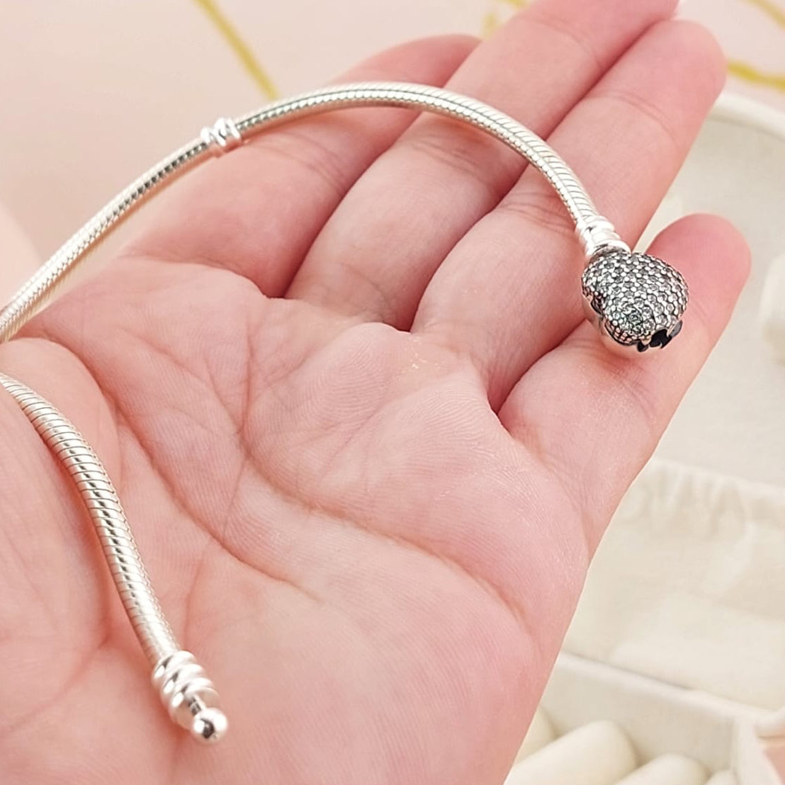 Pulsera Charms Rígida Plata 925 27093