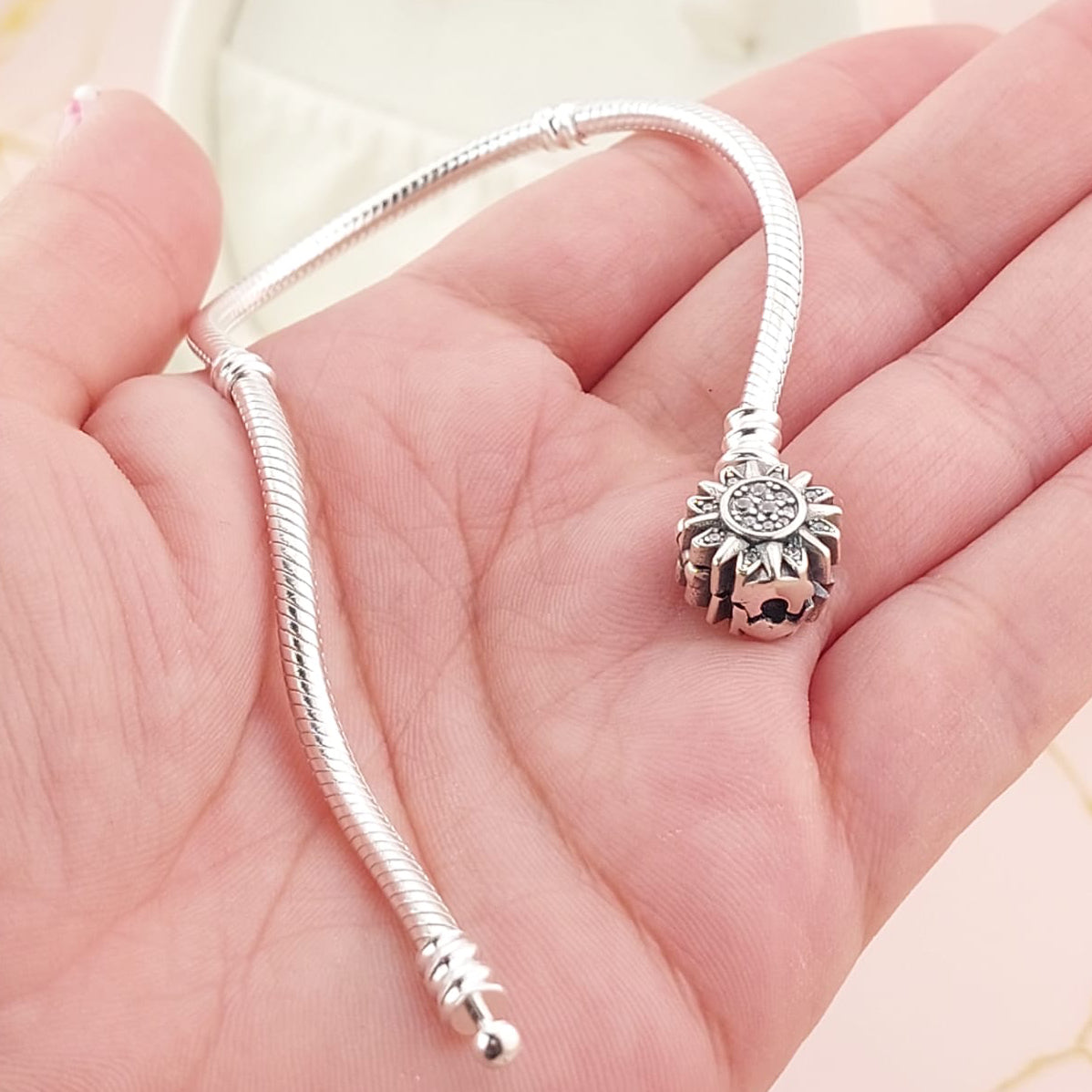 Pulsera Charms Rígida Plata 925 27102