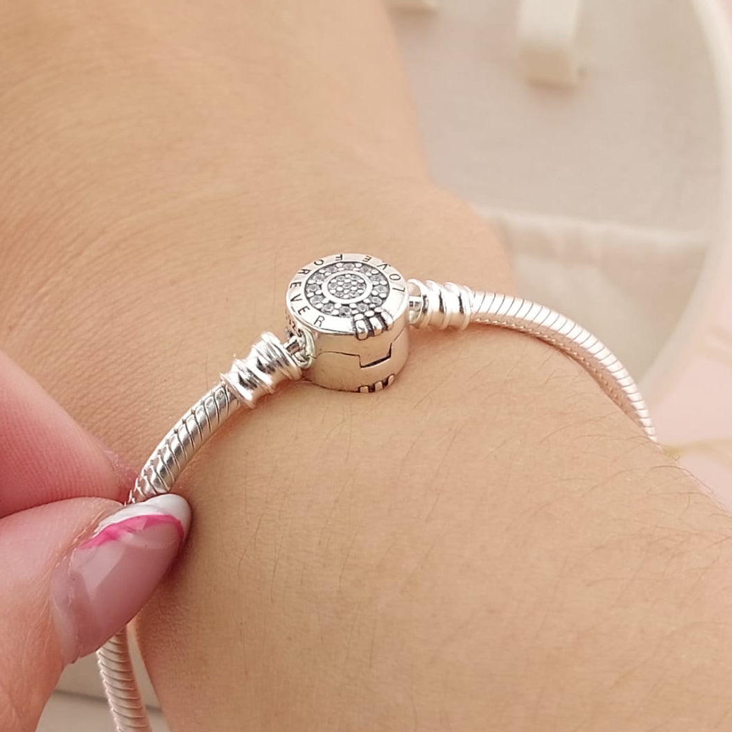 Pulsera Charms Rígida Plata 925 27095