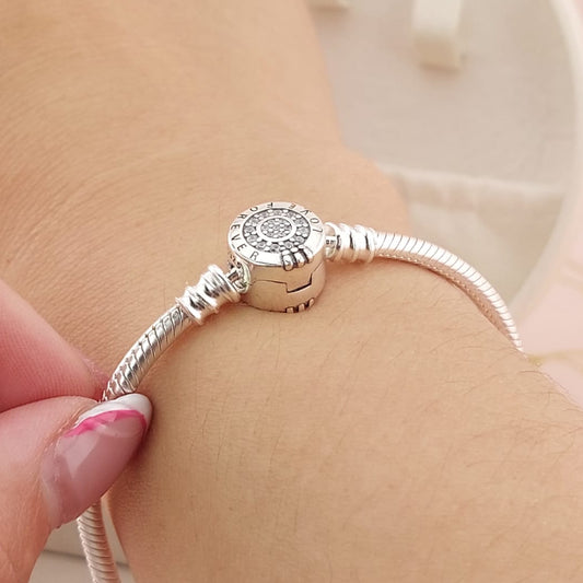 Pulsera Charms Rígida Plata 925 27095